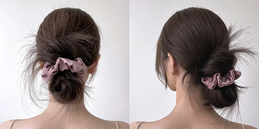 Chouchou en Soie de Mûrier – Protection Anti-Casse