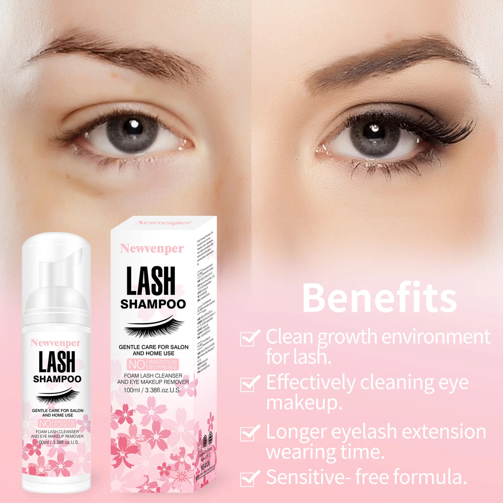Shampooing Mousse pour Cils 100 ml