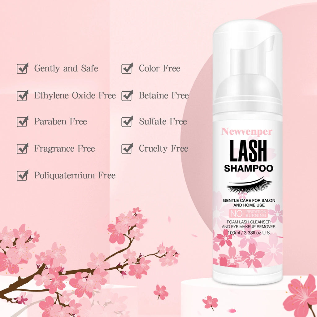 Shampooing Mousse pour Cils 100 ml