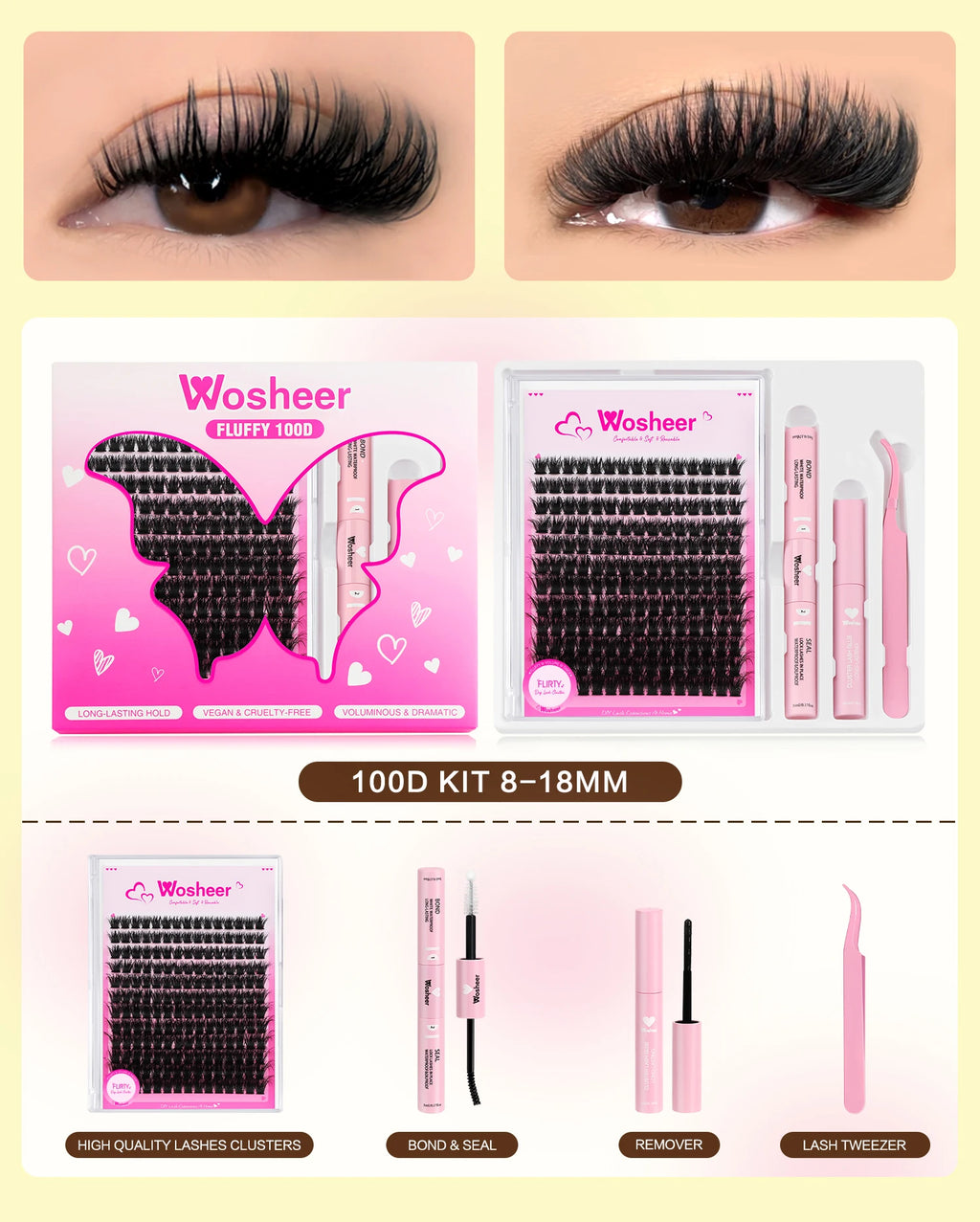 Kit d’Extensions de Cils